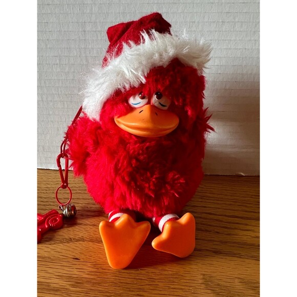 Russ Berrie Vintage Lester the Looney Bird Christmas Tree Ornament Holiday Decor - Picture 1 of 8